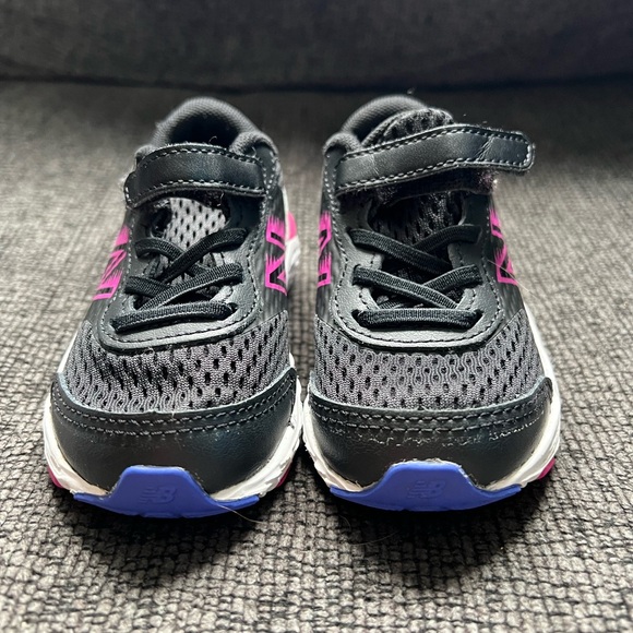 New Balance Black and Purple Sneakers - Picture 2 of 6